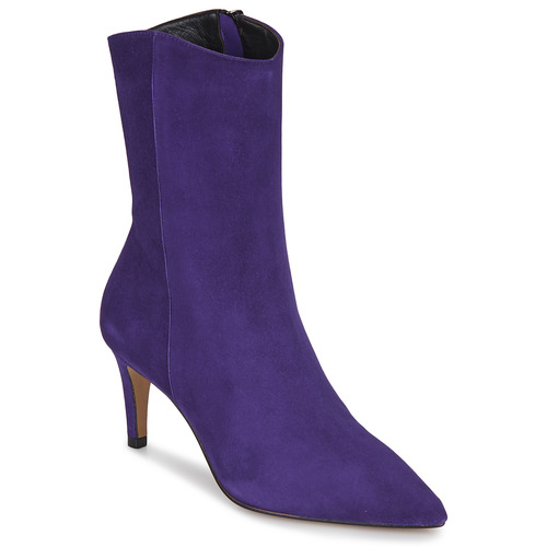 Chaussures Femme Bottines JB Martin EMMY Chèvre velours violet