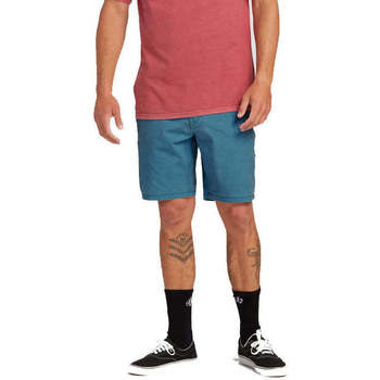 Vêtements Homme pants Shorts / Bermudas Volcom Volcon Faded Hybrid pants shorts Vintage Blue Bleu