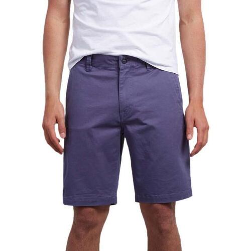 Vêtements Homme pants Shorts / Bermudas Volcom tommy jeans tjw regular contrast baby tee Deep Blue