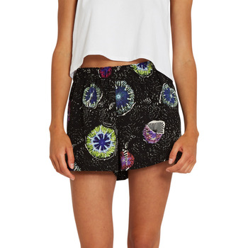 Vêtements Femme pants Shorts / Bermudas Volcom philipp plein skull print t shirt dress item Multicolore