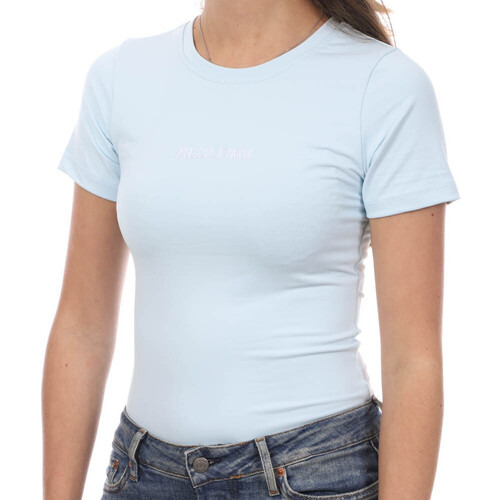 Vêtements Femme T-shirt Core Sport azul e branco Project X Paris PXP-F217062 Bleu
