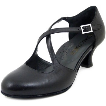 Chaussures Femme Escarpins Osvaldo Pericoli Femme Chaussures de Danse, Escarpin, Cuir Souple-095NE Noir