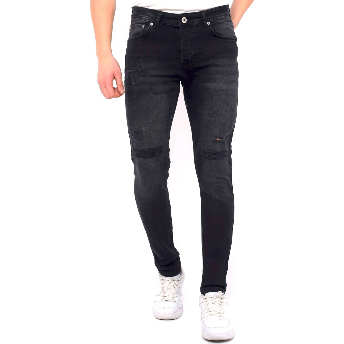 Vêtements Homme take Jeans slim True Rise 140549300 Noir