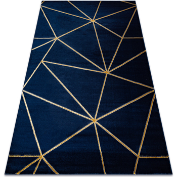 La sélection cosy Tapis Rugsx Tapis EMERALD exclusif 1013 glamour, élégant gé 140x190 cm Bleu