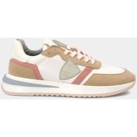 Chaussures Femme Baskets mode Philippe Model TYLD WP07 - TROPEZ 2.1-BLANC SABLE Blanc