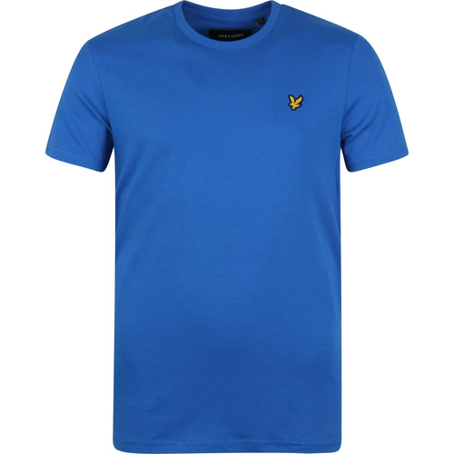 Vêtements Homme T-shirts & Polos Ballerines / Babies Lyle & Scott T-Shirt Bleu Coupe Moderne Bleu