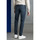 Vêtements Homme Pantalons Cast Iron Jean Riser Slim Vintage Délavé Denim Noir Noir