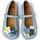 Chaussures Enfant Ballerines / babies Camper Ballerines Right cuir Bleu