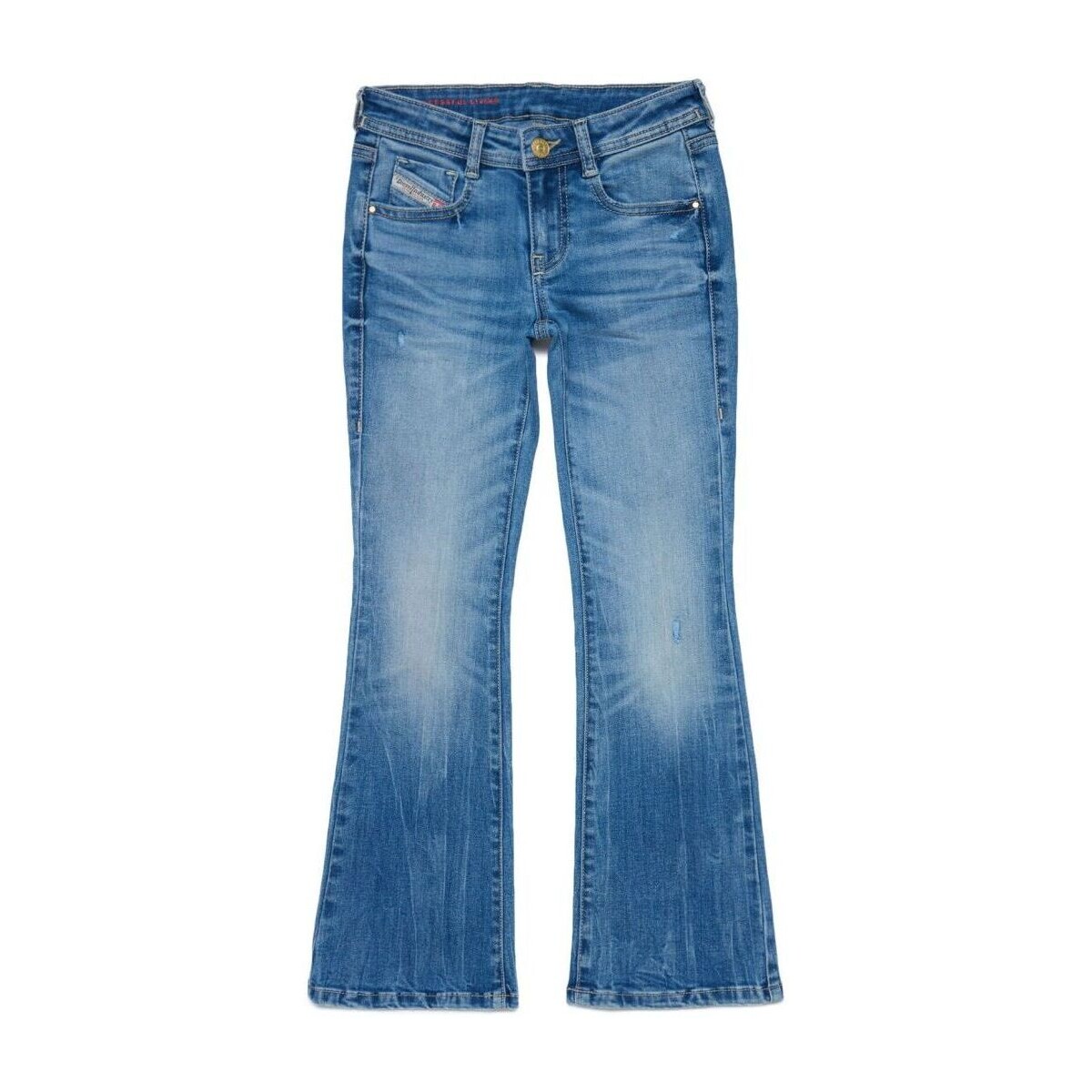 Vêtements Fille haute Jeans Diesel 1969 D-EBBEY-J J00815-KXBG6-K01 Bleu