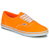 Chaussures white Baskets basses Vans brand AUTHENTIC LO PRO Orange pop