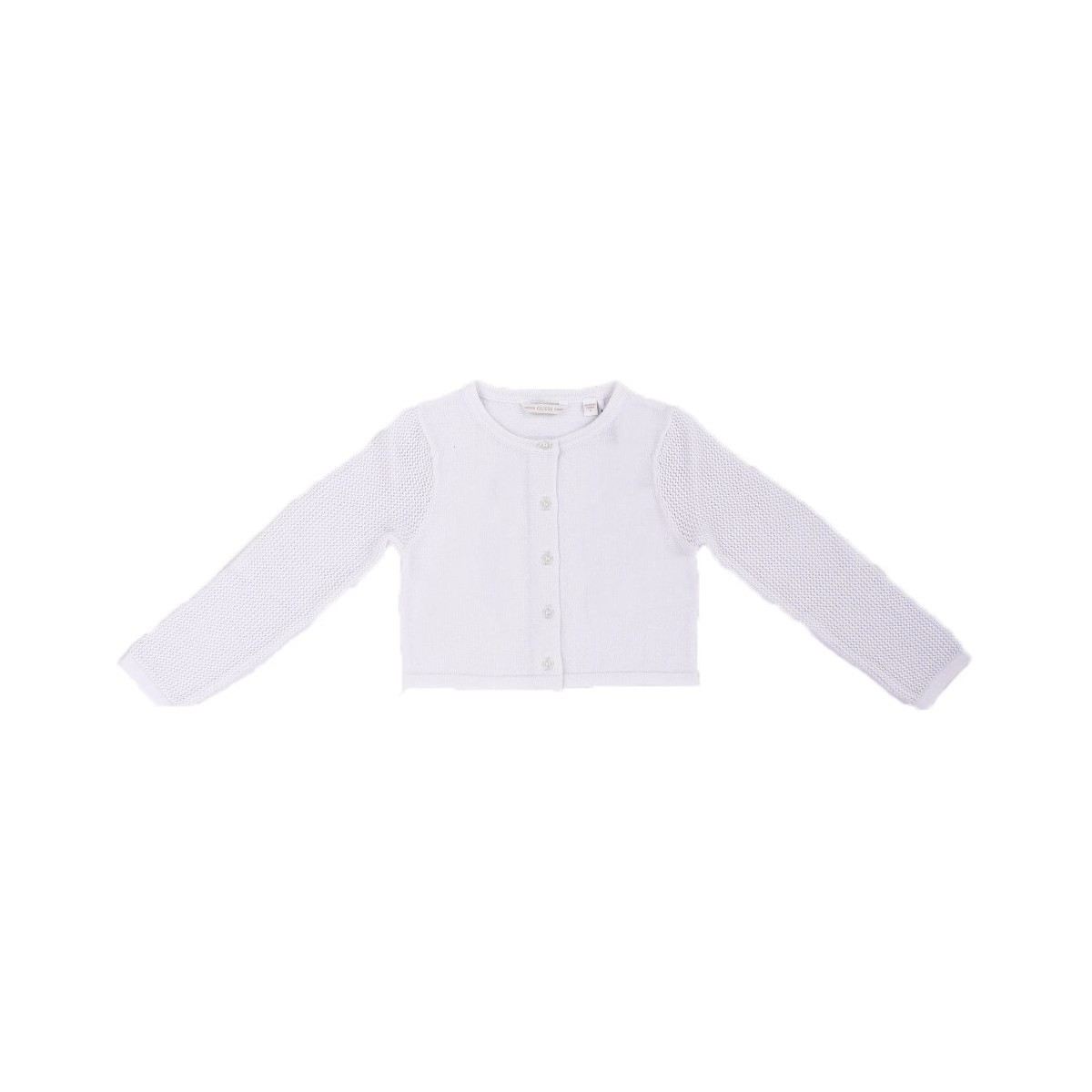 Vêtements Fille Gilets / Cardigans Guess J3RR02Z34C0 Blanc