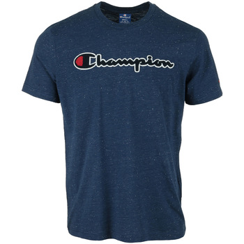 Vêtements Homme T-shirts action manches courtes Champion Crewneck T-Shirt Bleu