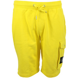 Vêtements Homme Shorts / Bermudas Calvin Klein Jeans Monogram Patch HWK Short Jaune