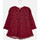 Vêtements Fille Robes Mayoral robe fille en tulle brodÃ©e rouge framboise Rouge