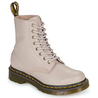 Chaussures Femme Boots Dr. Martens white 1460 Pascal Beige