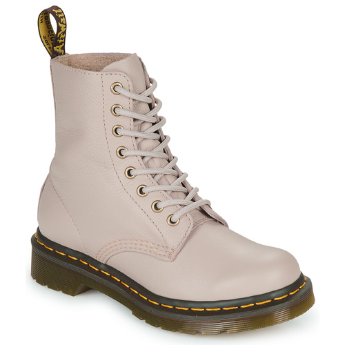 Chaussures Femme Boots Dr. Undercover Martens 1460 Pascal Beige