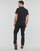 Vêtements Homme Polos manches courtes Versace Jeans Couture GAGT03 Noir / Blanc