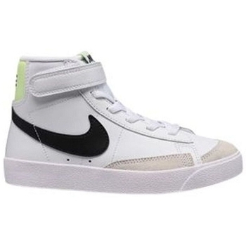 Chaussures Garçon Baskets mode Tan Nike BLAZER MID  77 Blanc