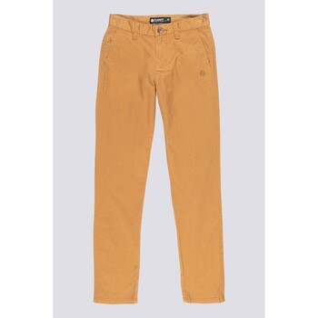 jeans enfant element  pantalon chino junior - marron 