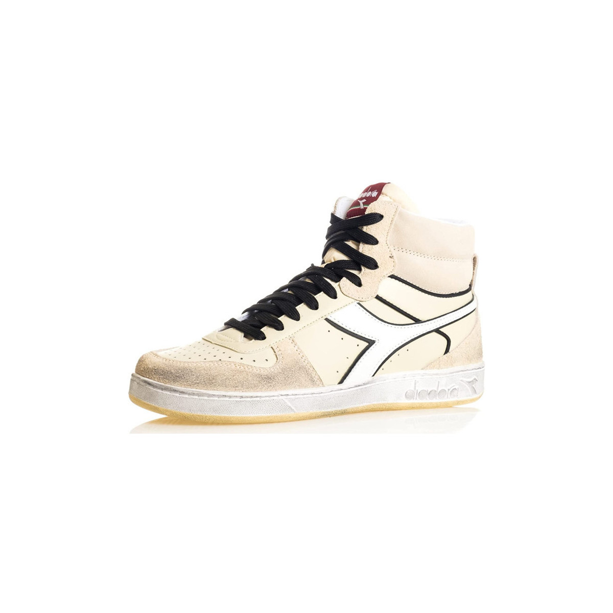 Chaussures Homme Baskets mode Diadora Mgic Bas Legacy, Sneakers Basses Mixte, Beige