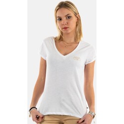 Vêtements Femme T-shirts manches courtes Le Temps des Cerises fsmallvtrame0mc231 Blanc