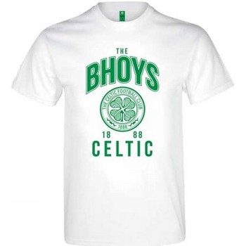 Vêtements T-shirts manches longues Celtic Fc  Blanc