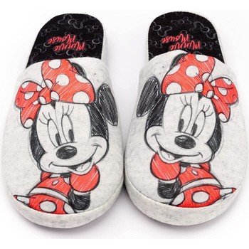 Chaussures Femme Chaussons Disney  Gris