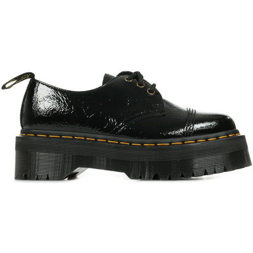 Chaussures Femme martens 1460 mono black smooth Dr. Martens 1461 Quad TC Noir