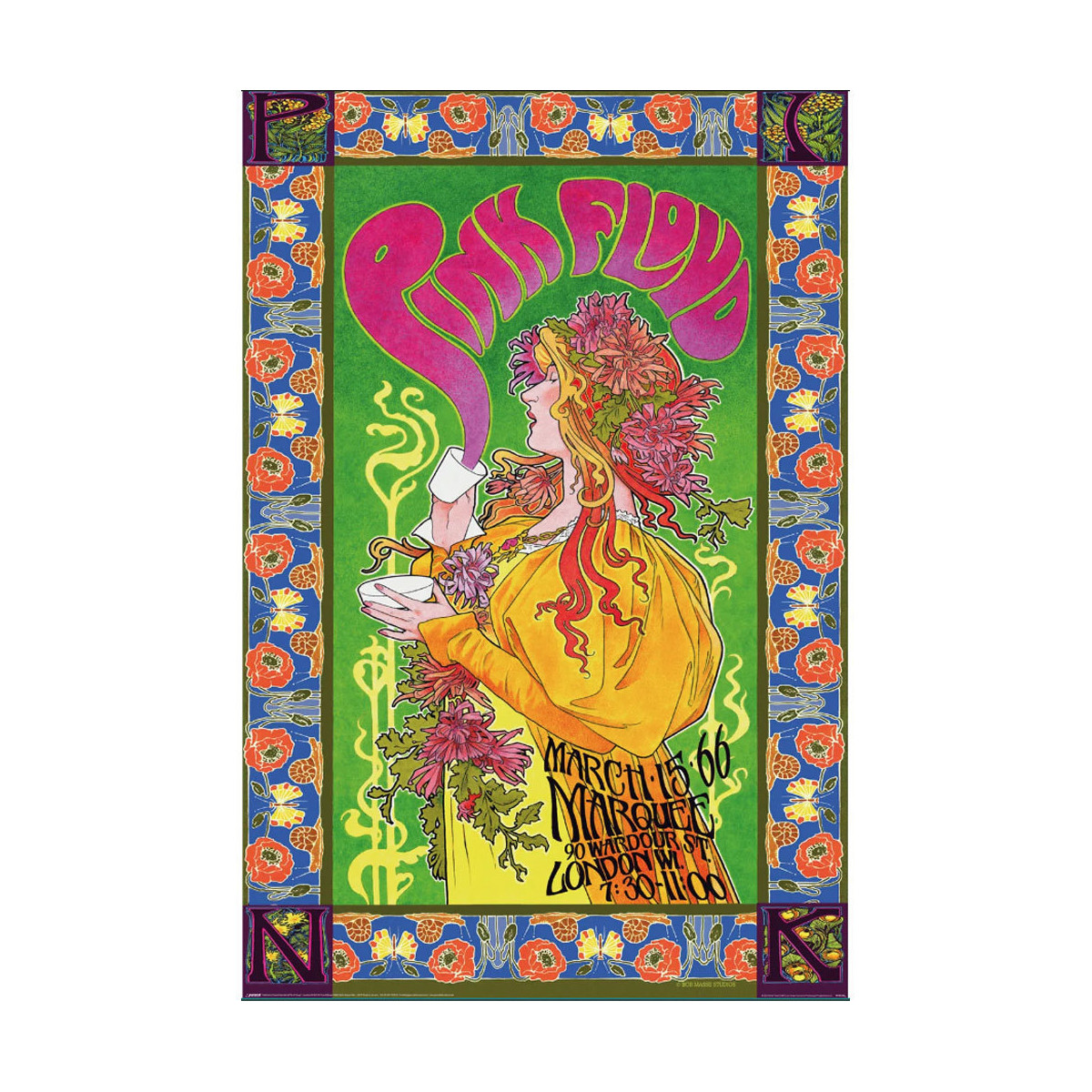 Maison & Déco Affiches / posters Pink Floyd TA10231 Multicolore