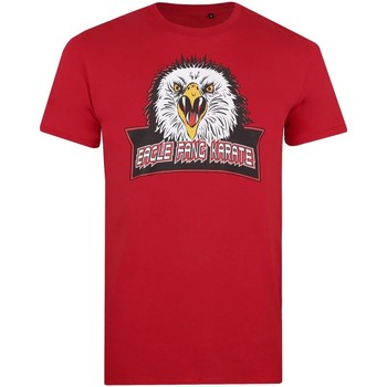 Vêtements Homme T-shirts manches longues Cobra Kai Eagle Fang Rouge