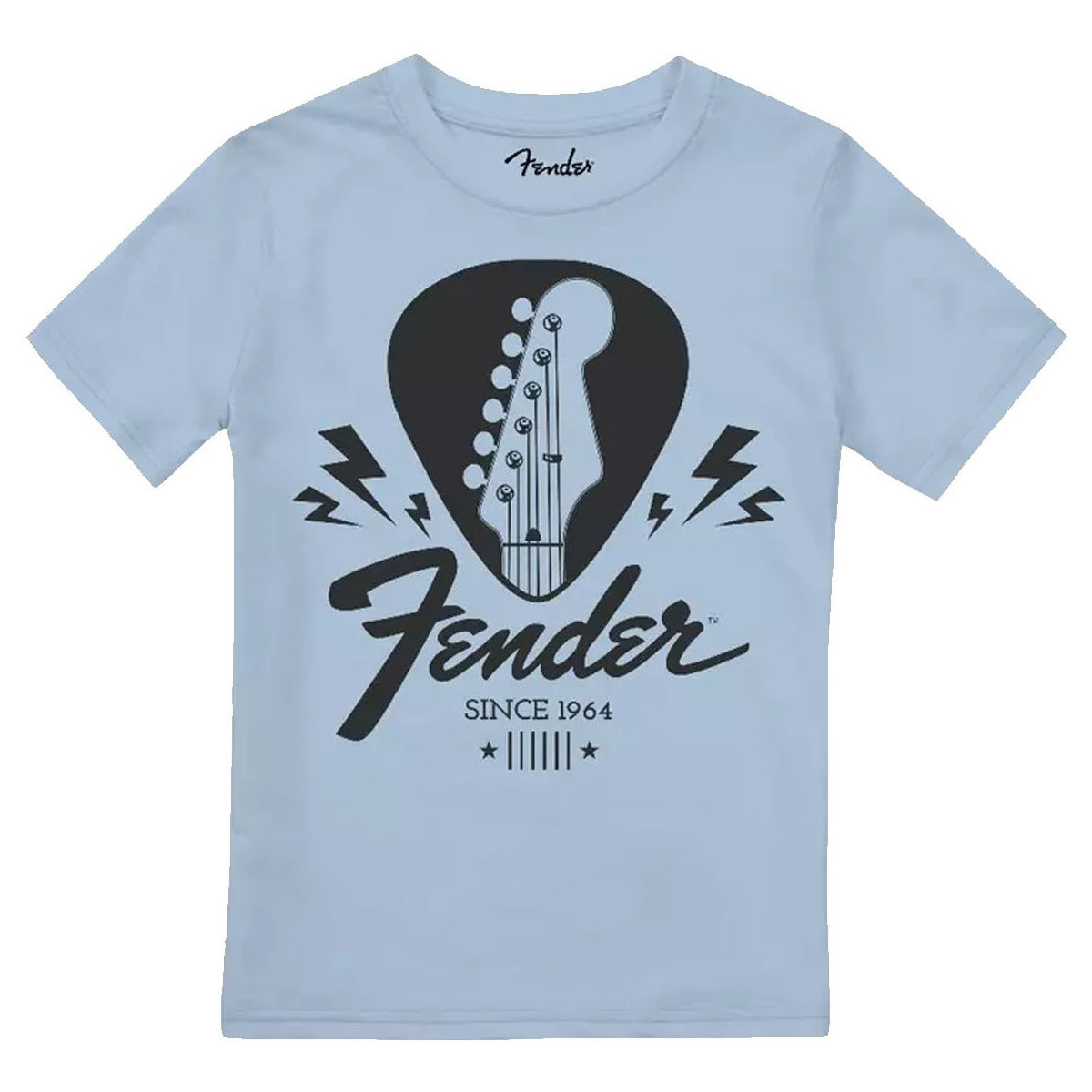 Vêtements Garçon T-shirts manches longues Fender Guitar Pick Bleu