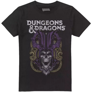 Vêtements Homme T-shirts manches longues Dungeons & Dragons Demi Lich Skull Noir