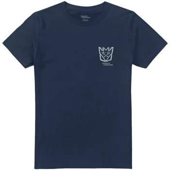 Vêtements Homme T-shirts manches longues Transformers Factions Bleu