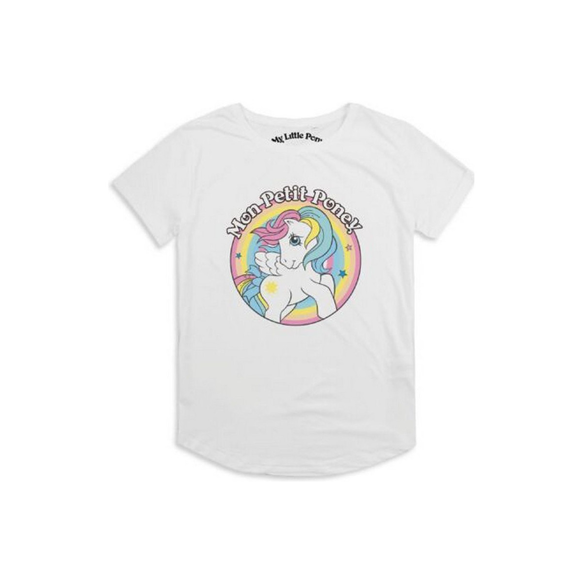 Vêtements Femme T-shirts manches longues My Little Pony Mon Petit Blanc
