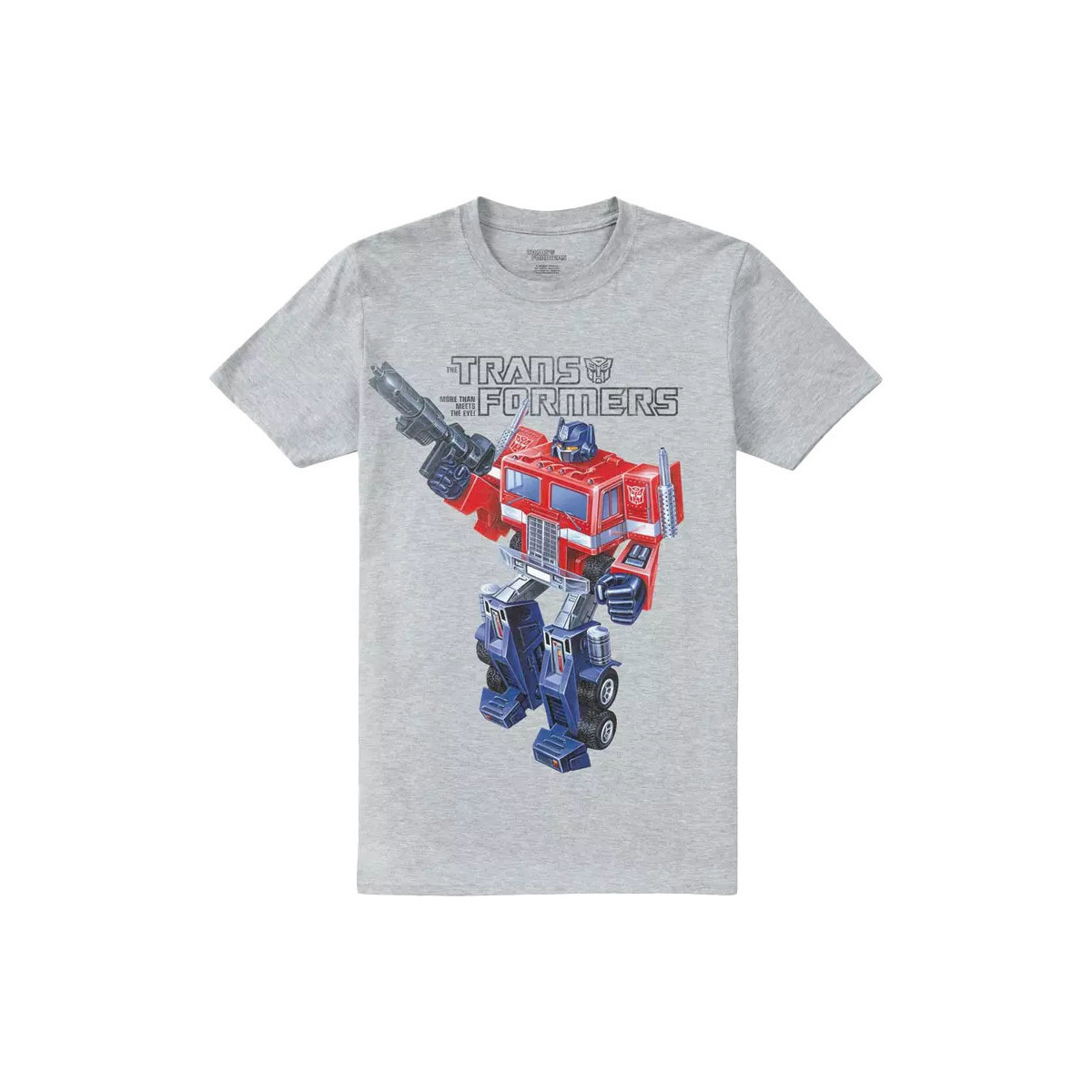 Vêtements Homme T-shirts manches longues Transformers Old School Gris