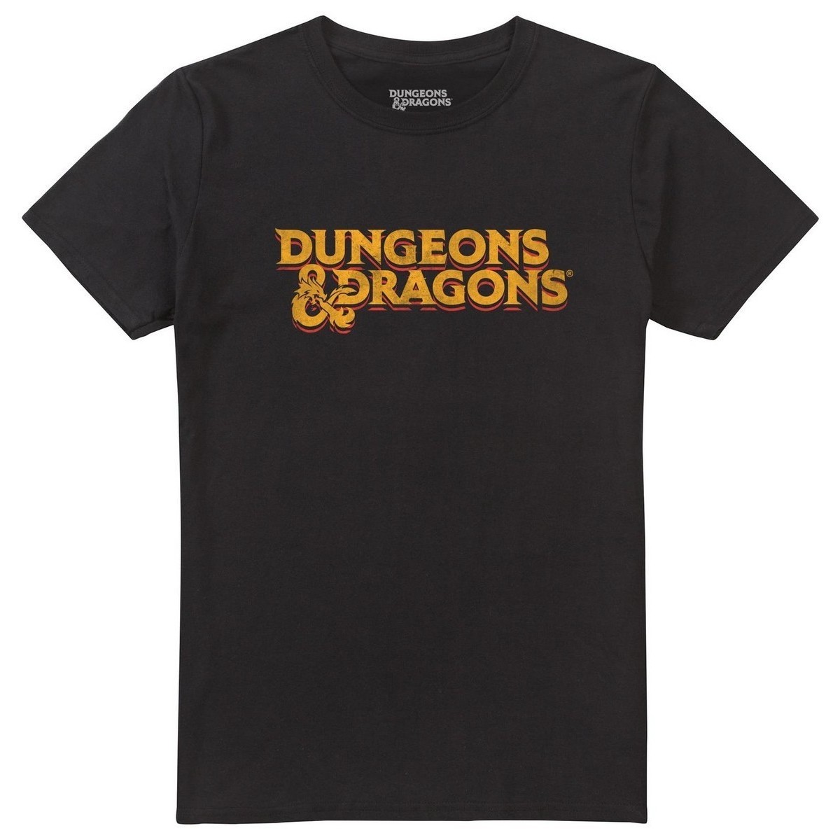 Vêtements Homme T-shirts manches longues Dungeons & Dragons 70's Noir