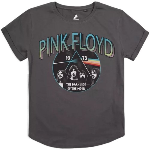Vêtements Femme T-shirts manches longues Pink Floyd Gradient Side Of The Moon Multicolore
