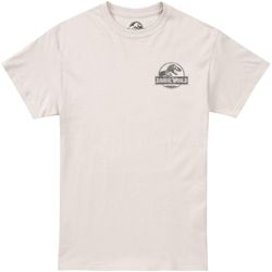 Vêtements Homme T-shirts manches longues Jurassic Park Greetings Beige