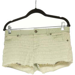 Vêtements Femme Shorts / Bermudas Pull And Bear Short  38 - T2 - M Vert