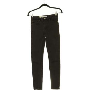 Vêtements Femme Jeans slim Zara Jean Slim Femme  34 - T0 - Xs Noir