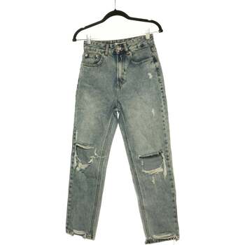 Vêtements Femme Jeans Achetez vos article de mode PULL&BEAR jusquà 80% moins chères sur JmksportShops Newlife 34 - T0 - XS Bleu