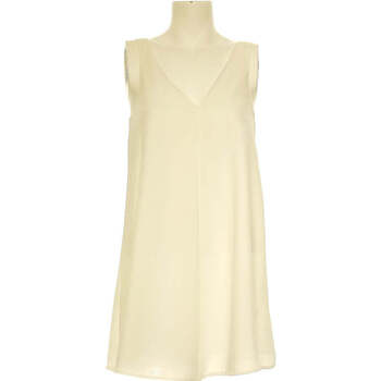 robe courte zara  robe courte  34 - t0 - xs blanc 