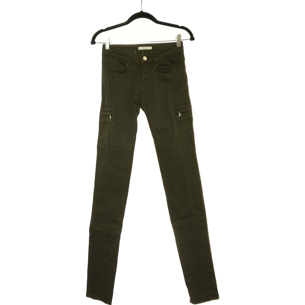 Vêtements Femme Jeans Zapa jean slim femme  34 - T0 - XS Vert Vert