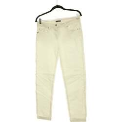 Vêtements Noisy Jeans Breal jean droit Noisy  38 - T2 - M Blanc Blanc