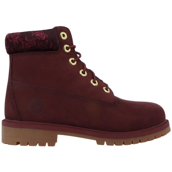Chaussures Femme Bottines 2-Strap Timberland 6 IN PREM Bordeaux