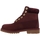 Chaussures Femme Bottines Timberland 6 IN PREM Bordeaux