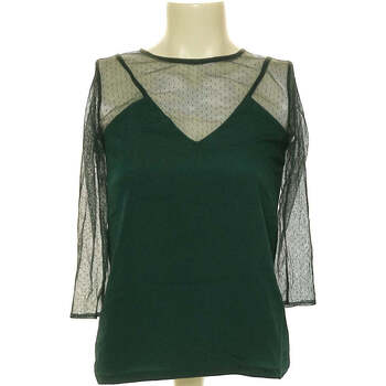 Vêtements Femme T-shirts & Polos Etam top manches longues  34 - T0 - XS Vert Vert