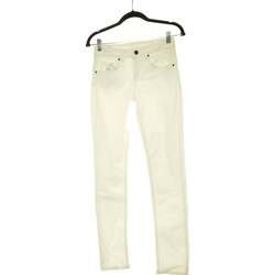 Vêtements Femme Jeans Kookaï jean droit femme  34 - T0 - XS Blanc Blanc