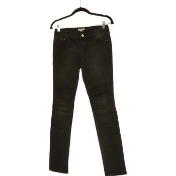 jeans phildar  jean droit femme  36 - t1 - s gris 