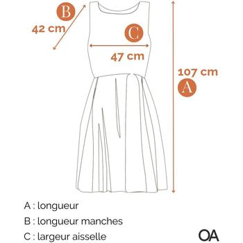 Asos robe mi-longue  38 - T2 - M Orange Orange